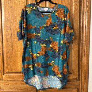LulaRoe multicolor high low top